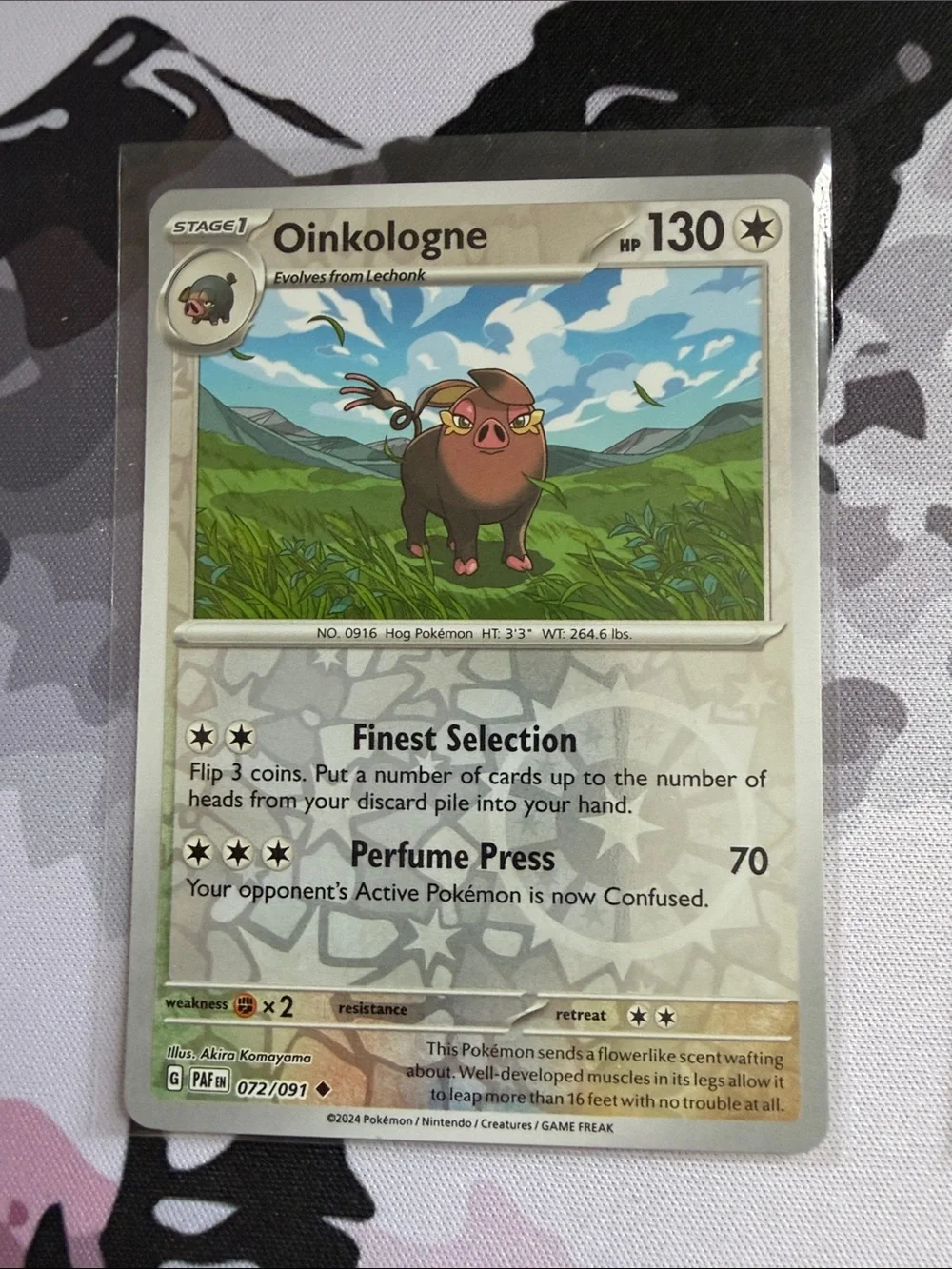 Lechonk & Oinkologne Pokémon Evolution Reverse Holo Card Lot 🐷| 6 Cards ✨5/$25✨